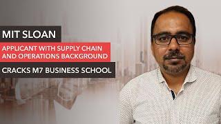 MIT SLOAN Admit, Supply Chain & Operations Background | Jatin Bhandari Reviews, Success Story