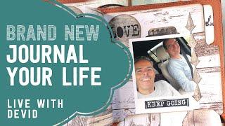 Crafting with 'Journal Your Life' | LIVE with Devid