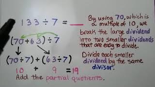 5th Grade Math 1.9, Word Problem Solving, Multiplication & Division, Partial Quotients