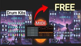 Top Free Lo-Fi Synth & Free Lofi Drum Kits | LOVE FI 4 LITE by Quiet Music