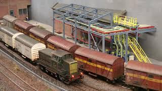 Maquette ferroviaire pour les opérations de manœuvre - Diorama par MTD Treinenclub