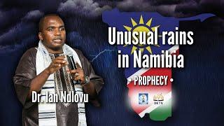 Unusual rains in Namibia - prophecy