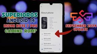 Superior OS: The Best Android 14 Gaming Custom ROM for Redmi Note 7 Pro?