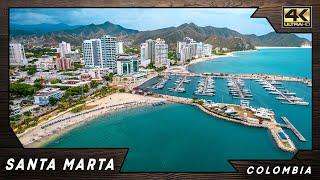 Santa Marta ● Colombia  【4K】 Aerial Cinematic Drone [2024]