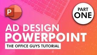 Instagram Ad design in PowerPoint Part-1 // Advance PowerPoint tutorials