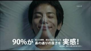 ブリーズライト　CM　鼻孔拡張テープ