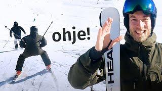 Wie in alten Zeiten: Einfach SKIFAHREN (und Spaß haben) mit @BastianBrutzer91