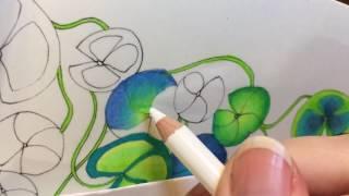 Blending Prismacolor Premier with white