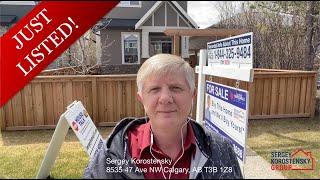 8535 47 Ave NW Calgary, AB T3B 1Z8 | Sergey Korostensky | Calgary Realtor