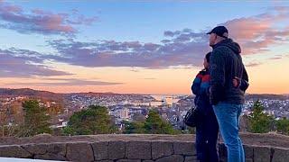 Best View in Sandefjord Norway at Midtåsen  / Visit at skulpturpaviljong (Sculpture Pavilion)