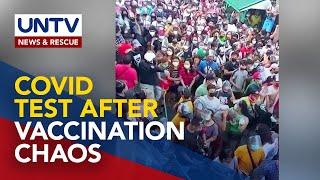 Residents who flocked Las Piñas Doctors Hospital encouraged to undergo COVID-19 test