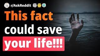 This fact, can save your life (Human Voice) Reddit.