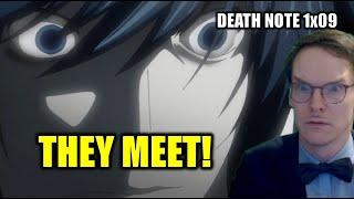 THE PLOT THICKENS... || PHYSICS EDUCATOR watches DEATH NOTE 1x09 - BLIND REACT-ANALYSIS