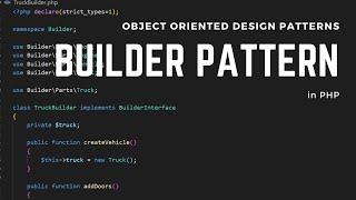 Object Oriented Design Patterns: Builder Pattern in PHP