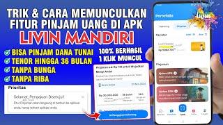 CARA MEMUNCULKAN PINJAM UANG LIVIN MANDIRI TERBARU - CARA PINJAM SALDO DANA DI LIVIN MANDIRI 2024