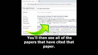 How To Find The Literature In Your Field With Google Scholar