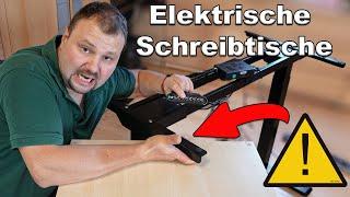 Höhenverstellbarer Schreibtisch elektrisch  8 Dinge die ihr vor dem Kauf wissen solltet! 