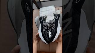 UP CLOSE with the NEW BALANCE 990v6 BLACK ️ #Sneakers #Unboxing #asmr