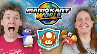 Stephen VS Mal: Mario Kart World #1 | Mushroom Cup