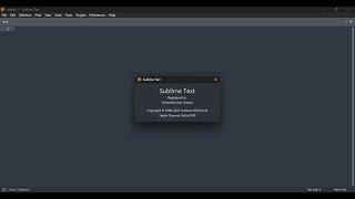 Sublime Text 4 (Build 4169)