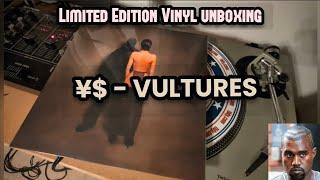 ¥$ - VULTURES - LIMITED EDITION BROWN VINYL - UNBOXING - KANYE WEST , TY DOLLA SIGN