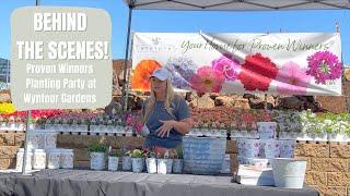 Proven Winners X Wyntour Gardens Event! The Flowers, The Containers, and the WIND! 
