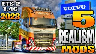 TOP 5 BEST 2023 REALISTIC MODS for ETS2 1.46 | ETS2 mods