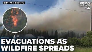 US Forest Service takes command of 60 acre Red Bridge Fire as residents evacuate