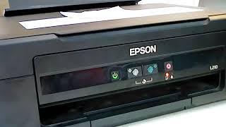 Epson L210 Paper Error fix & solved paper light blinking solved