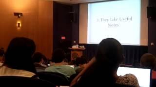 How To Succeed At Summer Debate Institute — Bill Batterman (Georgetown Debate Seminar 2013)