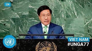  Viet Nam - Deputy Prime Minister Addresses UN General Debate, 77th Session (English) | #UNGA