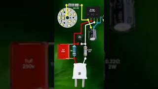 All watts LED buld briver circuitl #amazingprojects | The Godfather channel