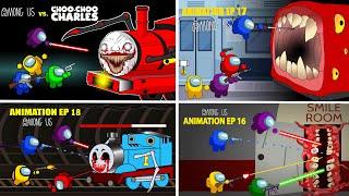 Among Us COLLECTION vs Train Eater, Thomas Exe, Choo Choo Charles, Smile Room - Among Us Animation