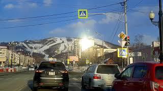 Sakhalin, Yuzhno-Sakhalinsk in March 2021, no comments. Mega Palace Hotel. Южно-Сахалинск в марте.