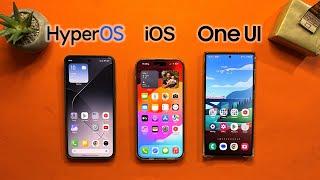 Xiaomi 14 Pro vs iPhone 15 Pro Max vs S23 Ultra: Customization & Animations!