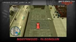 GTA Chinatown Wars - Walkthrough - Unique Stunt Jump #18 - Northwood (Algonquin)