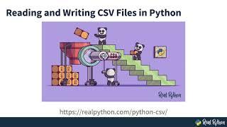 Reading and Writing Files With Pandas - CSV and Excel Files