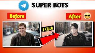 3 Super Telegram Bots you should know | Anime Photo edit with AI