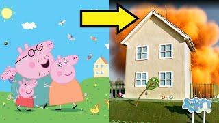 Peppa Pig's House Explodes