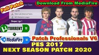 PES 2017 Next Season Patch Professionals V6 2020 AIO Season 2019/2020