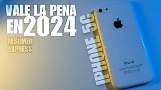 COMPRE un iPHONE 5C en 2024 | ¿VALE LA PENA?