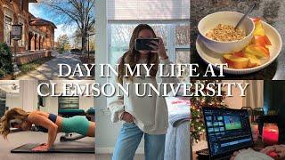 DAY IN MY LIFE AT CLEMSON UNIVERSITY!