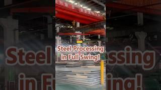 Quick Tour inside a Stainless Steel Factory!   #steel #share #production #shorts