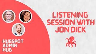 Listening Session with Jon Dick