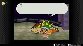 Mario summons Ness to Finish off Bowser with a PK Starstorm