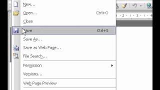 Microsoft Office Word 2003 Print property information without printing the active document