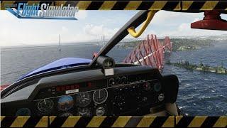 Flight Sim World Update III Ep.1 (Cinematic 4K) Ireland Wales Scotland Points of interest.