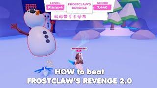 HOW to beat FROSTCLAW’S REVENGE part 2 EASY & FAST GINGERBREAD! In Adopt me