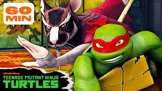 Turtles Training Like Ninjas for 60 Minutes Straight | TMNT