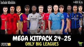 SPECIAL MEGAKITPACK 2024-25 | +400 NEW KITS FOR FIFA 16 MOBILE MOD FC 24